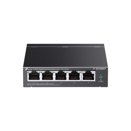 TP-LINK 5-Port Gigabit desktop switch stikalo z 4-Port PoE+