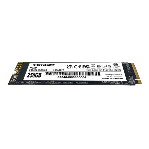 Patriot P320 256GB M.2 NVMe SSD PCIe Gen 3 x4