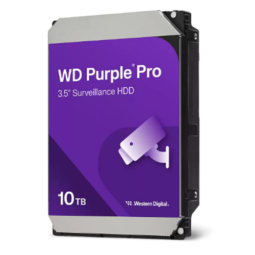 WD Purple Pro Smart 10TB Surveillance 3,5" SATA3 512MB 7200rpm WD102PURP trdi disk