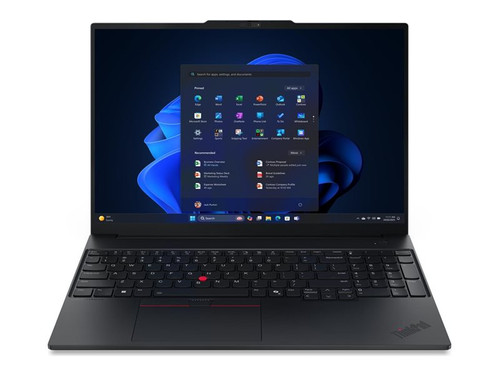 LENOVO ThinkPad E16 G3 Intel Core Ultra 5 225U 16inch WUXGA 16GB 512GB UMA W11P Graphite Black 3y