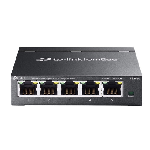 TP-LINK Omada ES205G 5-port Gigabit RJ45 managed mrežno stikalo switch