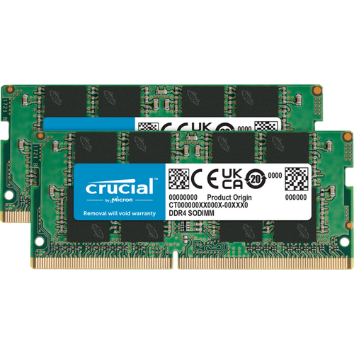 Crucial 16GB Kit (2x8GB) DDR4-3200 SODIMM CL22, 1.2V
