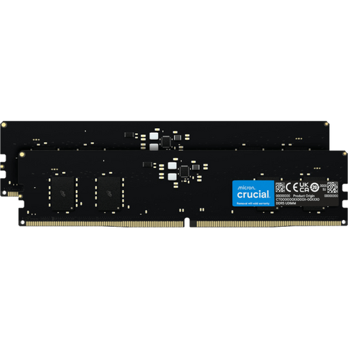 Crucial 16GB Kit (2x8GB) DDR5-5600 UDIMM CL46, 1.1V