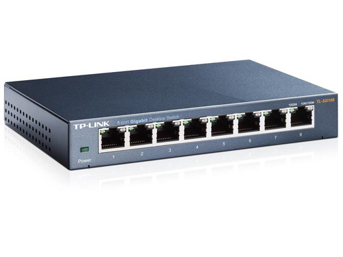 TP-LINK TL-SG108 8-port gigabit RJ45 mrežno stikalo switch