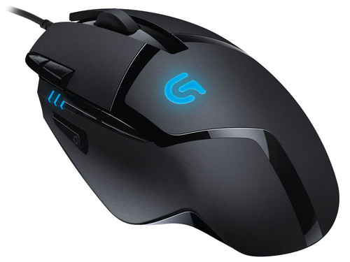 LOGITECH G402 Hyperion Fury USB Delta Zero gaming črna miška
