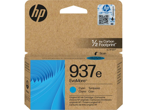 ČRNILO HP CYAN 937e EvoMore za OfficeJet 9120e/9130e/9720/9730/9110b/9120b/9130b ZA 1.650 STRANI