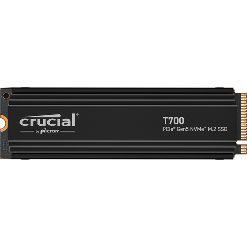 Crucial T700 2TB PCIe Gen5 NVMe M.2 SSD s hlajenjem