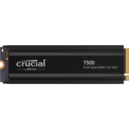 Crucial T500 1TB PCIe Gen4 NVMe M.2 SSD s hladilnikom