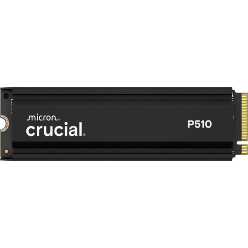 Crucial P510 2TB PCIe Gen5 NVMe 2280 M.2 SSD s hladilnikom