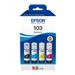 KOMPLET 4x STEKLENIČK EPSON SERIJA 103