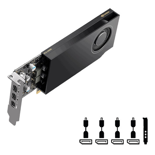 PNY RTX A400 4B GDDR6 VCNRTXA400-PB low profile profesionalna grafična kartica