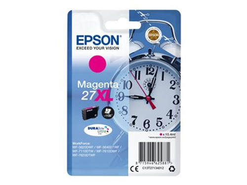 EPSON Singlepack Magenta 27XL DURABrite Ultra Ink