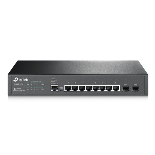 TP-LINK JetStream TL-SG3210 10-port 8x Gigabit RJ45 2x Gigabit SFP L2 managed mrežno stikalo switch