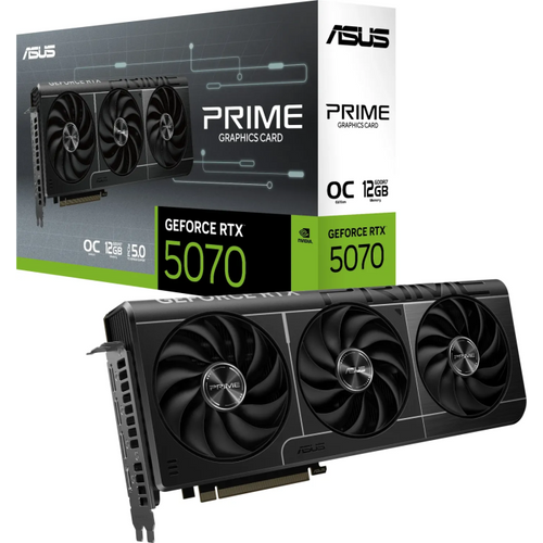 Grafična kartica ASUS Prime GeForce RTX 5070, 12GB GDDR7, PCI-E 5.0 PRIME-RTX5070-O12G