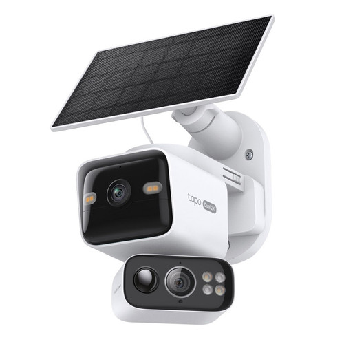 TP-LINK Tapo C645D KIT WiFi Dual 2K zunanja WiFi PTZ baterijska solarni panel nadzorna kamera