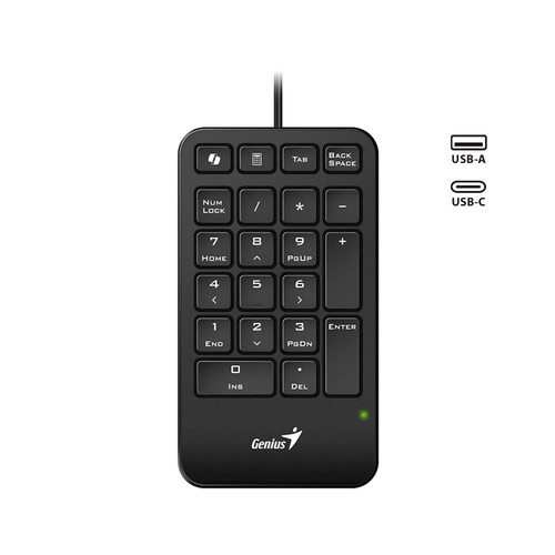 Tipkovnica Genius NumPad 125,USB-A,Black