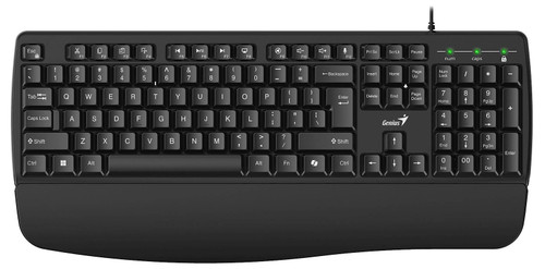 Tipkovnica Genius KB-123,PR,AI,BLK,SER,USB