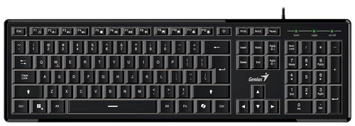 Tipkovnica Genius SlimStar 820,AI,BLK,SER,!USB