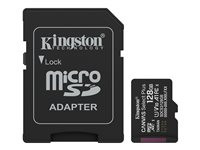 KINGSTON 128GB microSDXC Canvas Select Plus Gen3 150MB/s A1 Card + Adapter