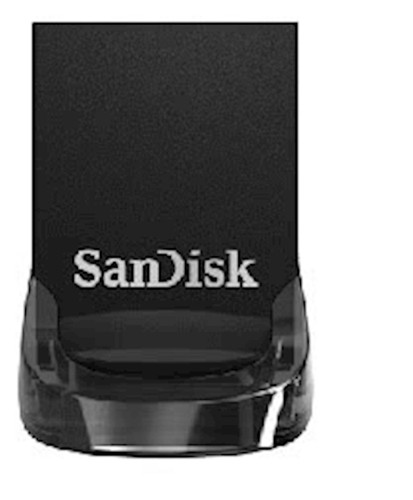 USB DISK SANDISK 32GB ULTRA FIT, 3.1/3.0, črn, micro format
