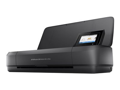 HP OfficeJet 250 Mobile All-in-One Color Wi-Fi USB 2.0 Inkjet Print Scan Copy 7 ppm