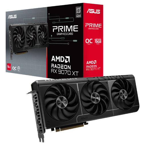 ASUS Prime Radeon RX 9070 XT GDDR6 OC PRIME-RX9070XT-O16G grafična kartica