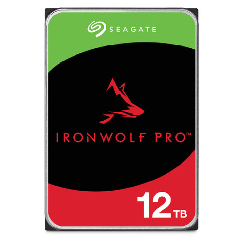 SEAGATE IronWolf PRO NAS 12TB 3,5" SATA3 256MB 7200rpm trdi disk ST12000NT001
