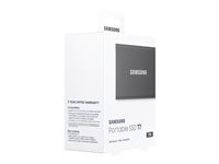 SAMSUNG Portable SSD T7 1TB extern USB 3.2 Gen 2 titan grey