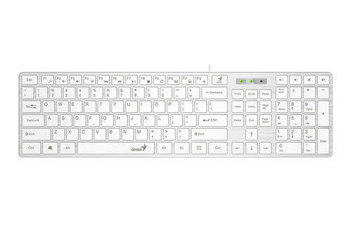 Tipkovnica Genius Slimstar 126 USB bela