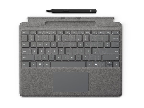 MS Surface Pro KB w/ Slim Pen SC English International Platinum SLO gravura