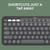 Logitech Tipkovnica Pebble Keys 2 K380s Multi-Device, grafitna, SLO g