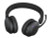 JABRA Evolve2 65 MS Stereo Headset on-ear Bluetooth wireless USB-C noise isolating black Certified for Microsoft Teams