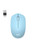 Miška PORT WL USB-A/USB-C svetlo modra