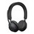 JABRA Evolve2 65 MS Stereo Headset on-ear Bluetooth wireless USB-A noise isolating black Certified for Microsoft Teams