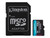 KINGSTON 256GB microSDXC Canvas Go Plus Gen4 200MB/s A2 U3 V30 Card + Adapter