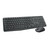 LOGITECH MK235 brezžična črna tipkovnica + miška