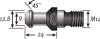 ISO30 Pull Stud | 45 Degree | Colombo Spindles