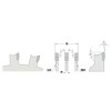 CMT Precision Dado Set · 6" diameter x 4 wing chipper blades