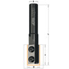 Straight Insert Knife Tool 5/8" Cutting Edge Diameter