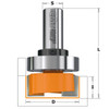 CMT 1/2" x 3/4" Carbide Tipped Mortising Router Bit with Bearing Guide