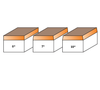 Combination Trimmer Bit 1/4" x 3/8" 0° - 10°