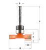 Flooring Router Bit 1/4" x 3/8"