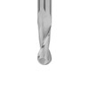 Bravo Series 1/2" x 2" x 2 Flt Ball End Finishing