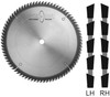 16" diameter x 1" bore x .180" kerf x 100 tooth x Right hand grind