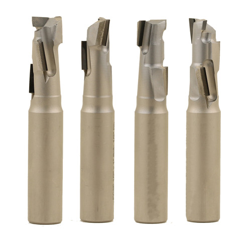 Alpha Type 1 PCD Compression -  1/2" CED  x 1" LOC x 1 + 1 Flute 