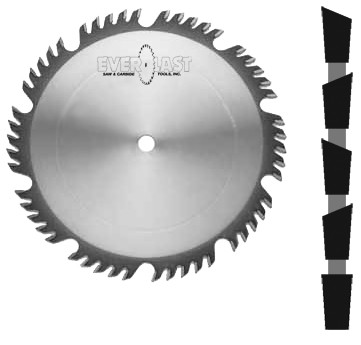 16" diameter x 1" bore x .165" Kerf