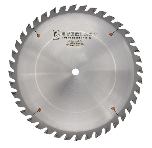 Astra Wood Saw 10" Diameter x 40 Teeth x 5/8" Bore