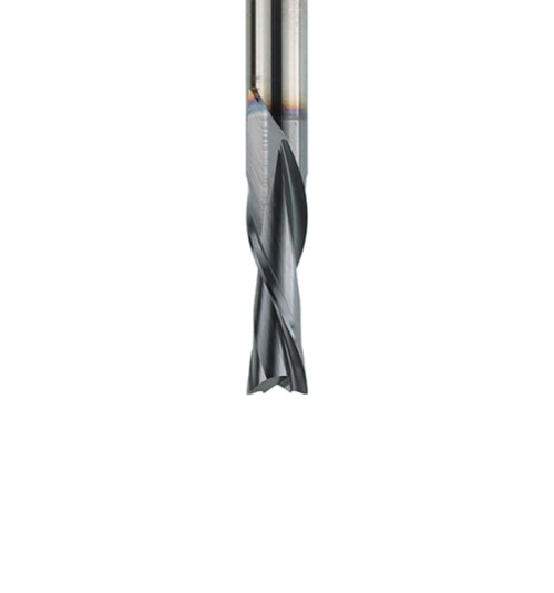Delta Deluxe 9/32" CED x 1" LOC x 2 Flute Black Hawk Coated Downshear Finishing