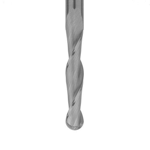 Bravo Series 3/8" x 2" x 2 Flt Ball End Finishing