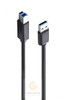 3M Black USB 3.0 AM to BM Cable 5Gbps